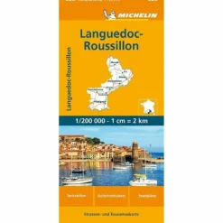 MICHELIN LANGUEDOC-ROUSSILLON - Straßenkarte^ Straßenkarten|Straßenkarten