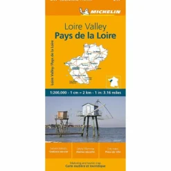 MICHELIN LOIRETAL - Straßenkarte^ Straßenkarten|Straßenkarten