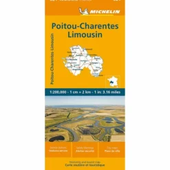 MICHELIN POITOU-CHARENTES - Straßenkarte^ Straßenkarten|Straßenkarten