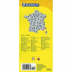 MICHELIN PROVENCE - COTE D'AZUR 1:150.000 - Straßenkarte^ Straßenkarten|Straßenkarten