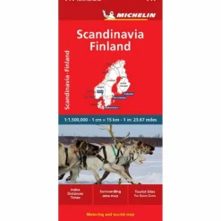 Straßenkarten|Straßenkarten*MICHELIN SCANDINAVIA FINLAND MAP 711 - Straßenkarte