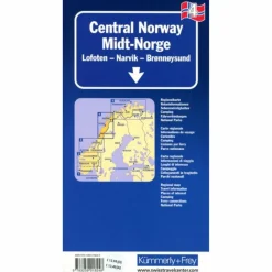 Straßenkarten|Straßenkarten*MITTEL-NORWEGEN NR. 04 REGIONALKARTE NORWEGEN 1:400 000 - Straßenkarte