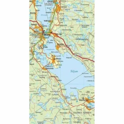 Straßenkarten|Straßenkarten*MITTEL-SCHWEDEN NR. 04 REGIONALKARTE SCHWEDEN 1:250 000 - Straßenkarte