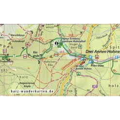 Fahrradkarten|Fahrradkarten*MITTLERER HARZ WANDER- UND FAHRRADKARTE - Fahrradkarte