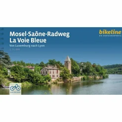 MOSEL-SAÔNE-RADWEG. LA VOIE BLEUE - Radwanderführer^ Radwanderführer Und Mountainbikeführer