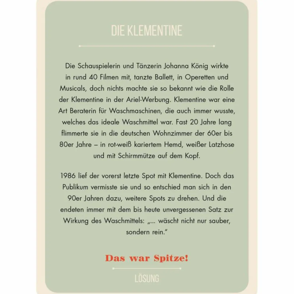 Moses Verlag DAS WAR SPITZE! - Reisespiel^ Reisespiele