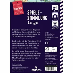 Moses Verlag Reisespiele*SPIELESAMMLUNG TO GO - Reisespiel
