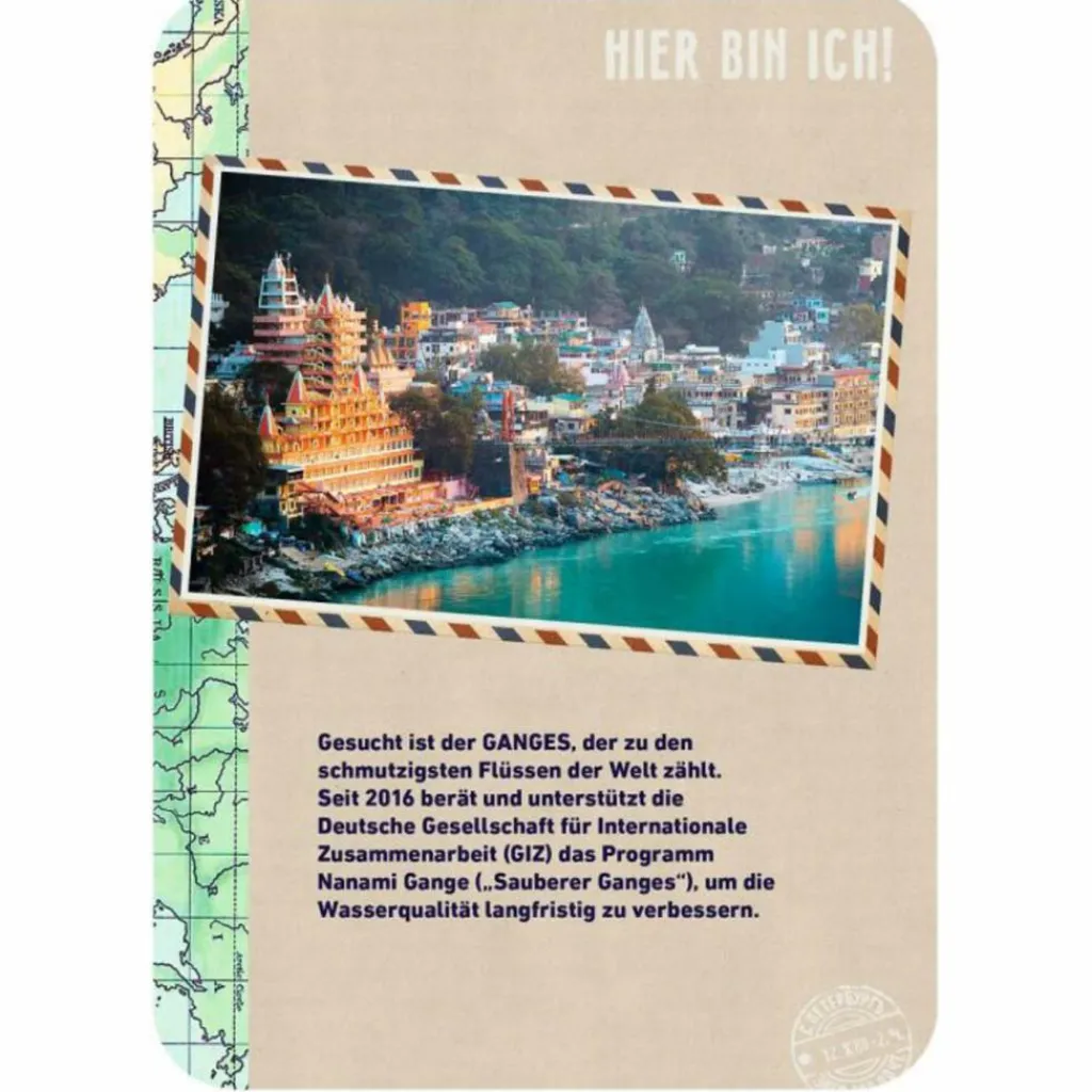 Moses Verlag WO BIN ICH? - Reisespiel^ Reisespiele