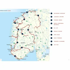 MOTORRAD REISEFÜHRER FJORD-NORWEGEN^ Reiseführer Nordeuropa