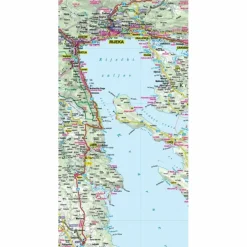 Straßenkarten|Straßenkarten*MOTOURMAPS ADRIAKÜSTE SLOWENIEN . KROATIEN . MONTENEGRO - Straßenkarte