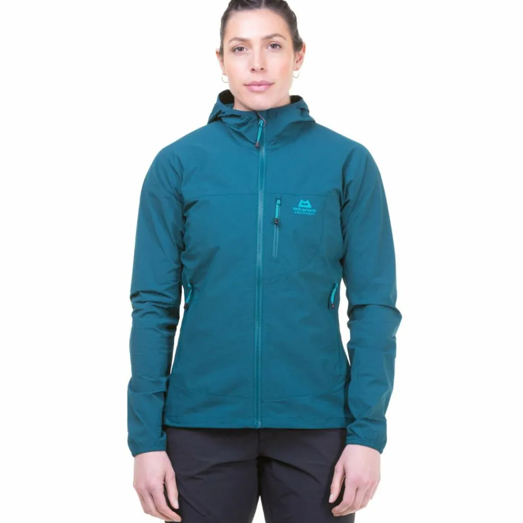 Mountain Equipment ECHO HOODED W'S JACKET Damen - Softshelljacke^Damen Outdoorjacken