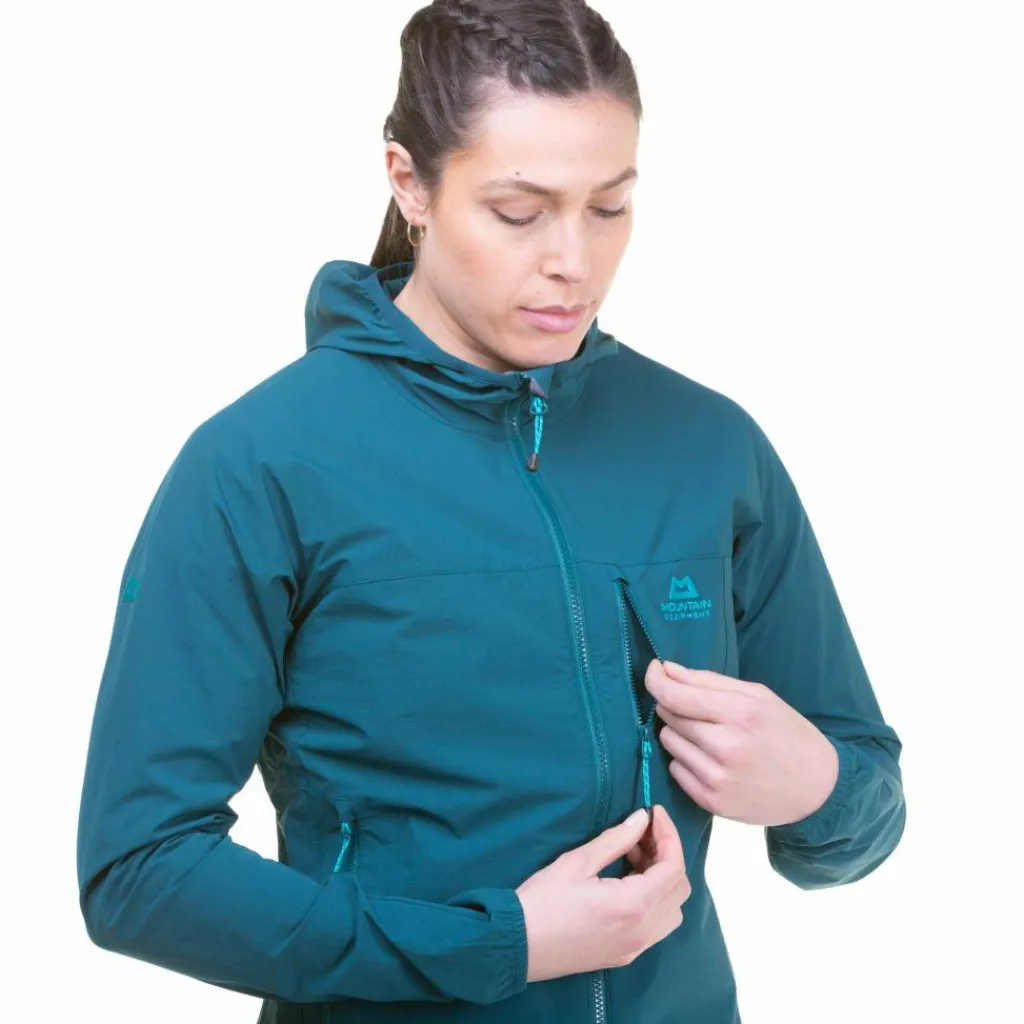 Mountain Equipment ECHO HOODED W'S JACKET Damen - Softshelljacke^Damen Outdoorjacken