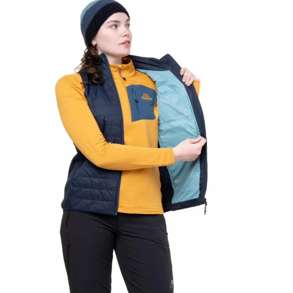 Mountain Equipment FRACTAL WMNS VEST Damen - Weste^Damen Outdoorjacken