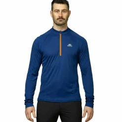Herren Mountain Equipment Shirts Und Tops*IGNIS LS ZIP TEE Herren - Funktionsshirt