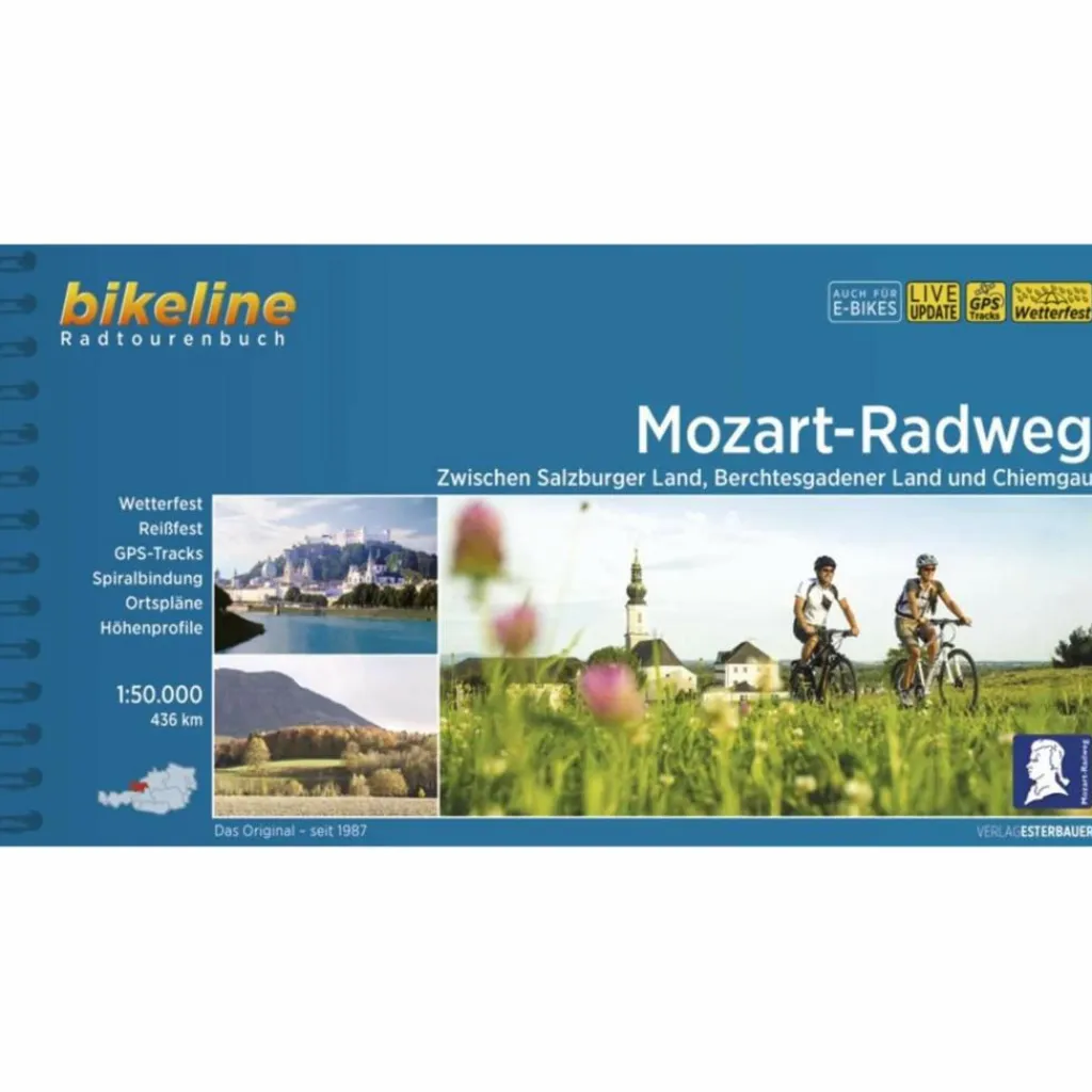 MOZART-RADWEG - Radwanderführer^ Radwanderführer Und Mountainbikeführer