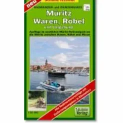 MÜRITZ, WAHREN, RÖBEL UND UMGEBUNG - Wanderkarte^ Fahrradkarten|Wanderkarten Und Winterkarten
