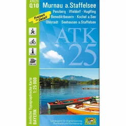 MURNAU A.STAFFELSEE 1:25 000 - Wanderkarte^ Wanderkarten Und Winterkarten|Wanderkarten Und Winterkarten