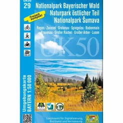 Wanderkarten Und Winterkarten|Wanderkarten Und Winterkarten*NATIONALPARK BAYERISCHER WALD, NATURPARK ÖSTLICHER TEIL - Wanderkarte