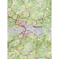 NATURPARK BERGISCHES LAND #1 1:25.000 - Wanderkarte^ Wanderkarten Und Winterkarten|Wanderkarten Und Winterkarten