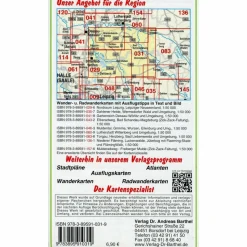 Fahrradkarten|Wanderkarten Und Winterkarten*NATURPARK DÜBENER HEIDE 1 : 50 000. WAND - Wanderkarte