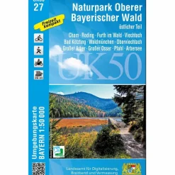 Wanderkarten Und Winterkarten|Wanderkarten Und Winterkarten*NATURPARK OBERER BAYERISCHER WALD, ÖSTLICHER TEIL 1 : 50 000