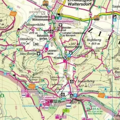 Fahrradkarten|Wanderkarten Und Winterkarten*NATURPARK ZITTAUER GEBIRGE - LUZICKE HORY