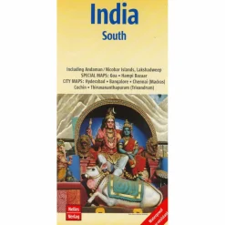 NELLES MAPS INDIA: SOUTH - Straßenkarte^ Straßenkarten|Wanderkarten Und Winterkarten