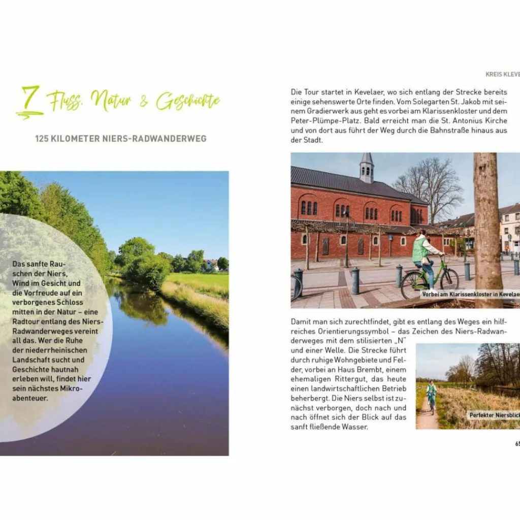 Reiseführer Deutschland*NIEDERRHEIN - KREISE KLEVE, WESEL, VIERSEN UND HEINSBERG - Reiseführer
