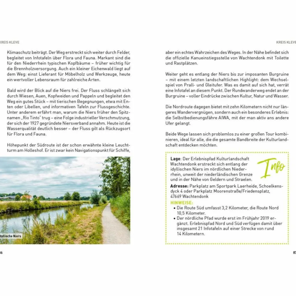 Reiseführer Deutschland*NIEDERRHEIN - KREISE KLEVE, WESEL, VIERSEN UND HEINSBERG - Reiseführer