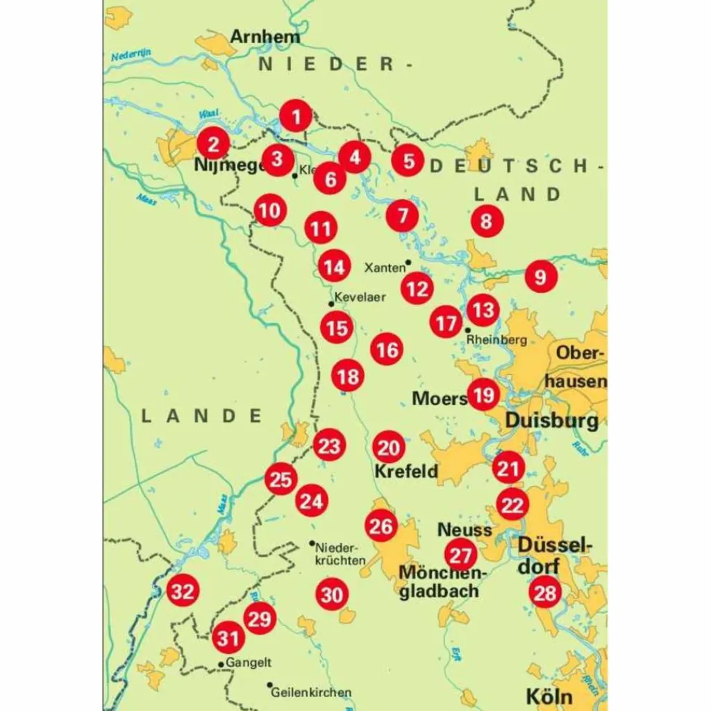 Wohnmobilreiseführer|Radwanderführer Und Mountainbikeführer*NIEDERRHEIN RADLANDLUST, 32 LIEBLINGSTOUREN, E-BIKE-GEEIGNET - Radwanderführer