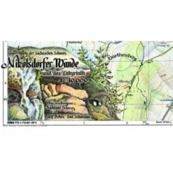Wanderkarten Und Winterkarten|Wanderkarten Und Winterkarten*NIKOLSDORFER WÄNDE UND DAS LABYRINTH - Wanderkarte