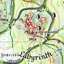 Wanderkarten Und Winterkarten|Wanderkarten Und Winterkarten*NIKOLSDORFER WÄNDE UND DAS LABYRINTH - Wanderkarte