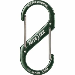 Nite Ize S-BINER ALUMINUM DUAL CARABINER - Karabiner^ Schlüsselanhänger|Kletterzubehör
