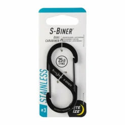 Nite Ize S-BINER STAHL - Karabiner^ Schlüsselanhänger|Kletterzubehör
