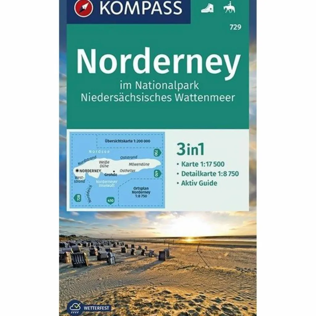Wanderkarten Und Winterkarten|Wanderkarten Und Winterkarten*NORDERNEY IM NATIONALPARK NIEDERSÄCHSISC - Wanderkarte