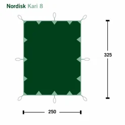 Nordisk Tarps*KARI 8 TECHNICAL COTTON TARP - Tarp