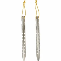 Nordisk Zeltzubehör*TITANIUM V-PEG 9G, 16,5 CM (2 STK) - Zeltheringe