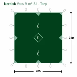 Nordisk Tarps*VOSS 9 SI TARP - Tarp