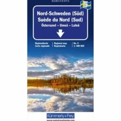 NORD-SCHWEDEN (SÜD) NR. 05 REGIONALKARTE SCHWEDEN 1:400 000 - Straßenkarte^ Straßenkarten|Straßenkarten