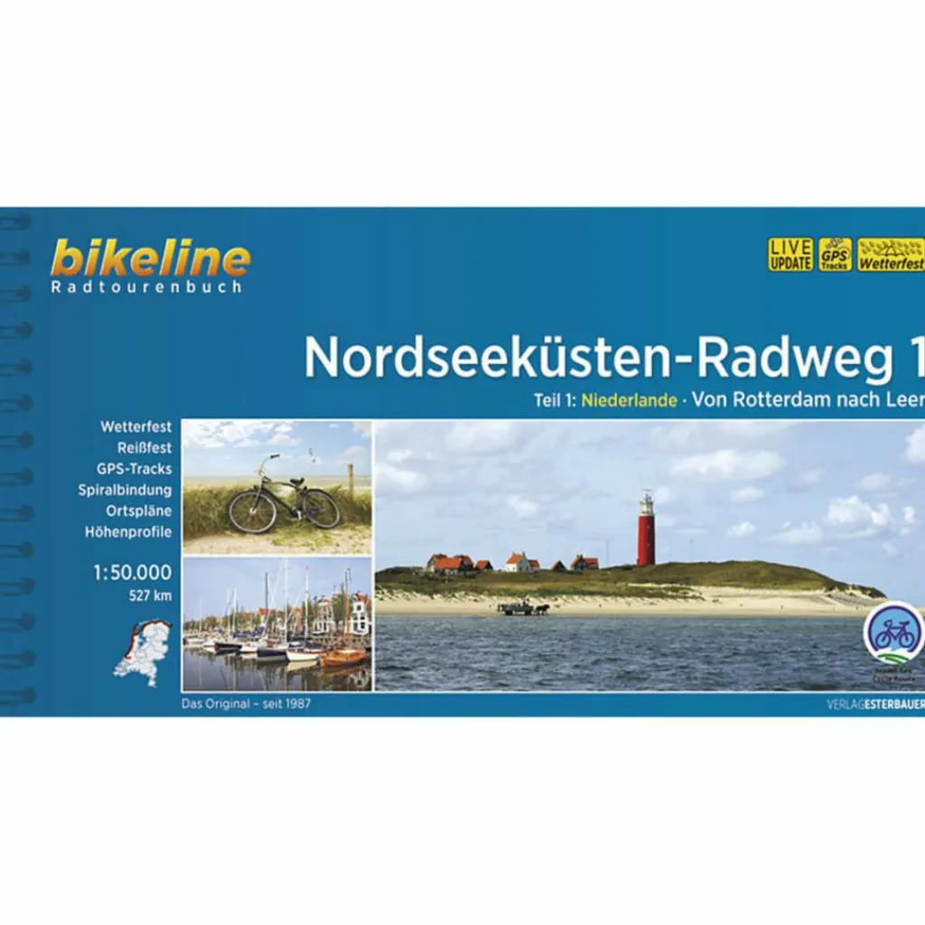 Radwanderführer Und Mountainbikeführer*NORDSEEKÜSTEN-RADWEG TEIL 1 - Radwanderführer