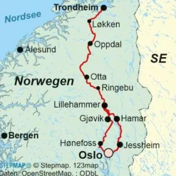 NORWEGEN: OLAVSWEG - Wanderführer^ Wanderführer
