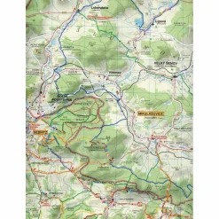 OBERLAUSITZER BERGLAND UND NATIONALPARK - Wanderkarte^ Fahrradkarten|Wanderkarten Und Winterkarten