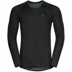 Herren Odlo Funktionsunterwäsche*ACTIVE F-DRY LIGHT BL TOP CREW NECK L/S Herren - Funktionsunterwäsche
