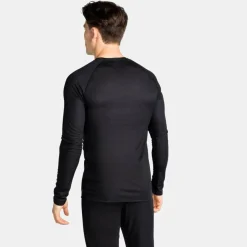 Herren Odlo Funktionsunterwäsche*ACTIVE F-DRY LIGHT BL TOP CREW NECK L/S Herren - Funktionsunterwäsche
