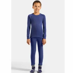Odlo ACTIVE WARM KIDS BL TOP CREW NECK L/S Unisex - Funktionsunterwäsche^Kinder Kinder Funktionsunterwäsche