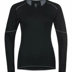 Damen Odlo Funktionsunterwäsche|Shirts Und Tops*ACTIVE X-WARM BL TOP CREW NECK L/S Damen - Funktionsunterwäsche