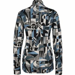 Damen Odlo Funktionsunterwäsche*MERINO HERITAGE BL TOP TURTLE NECK L/S HALF ZIP Damen - Funktionsunterwäsche