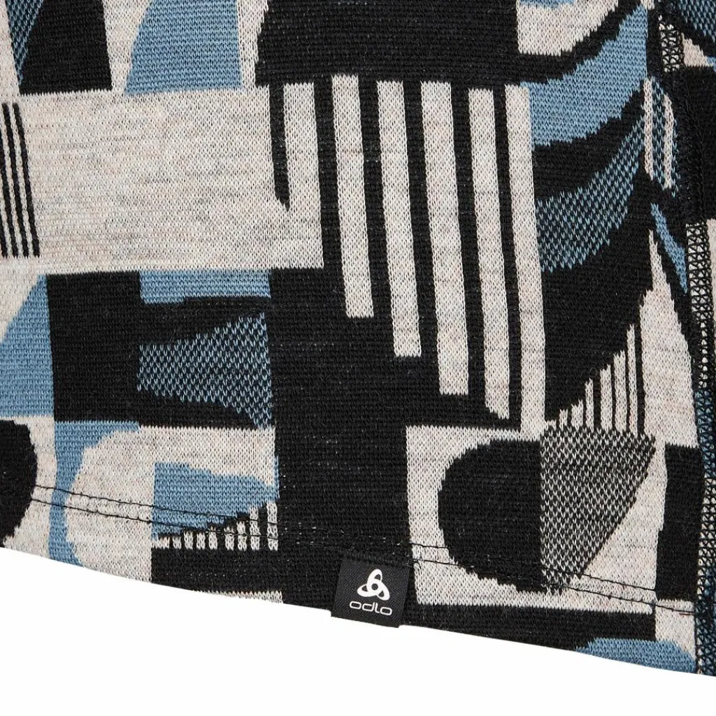 Damen Odlo Funktionsunterwäsche*MERINO HERITAGE BL TOP TURTLE NECK L/S HALF ZIP Damen - Funktionsunterwäsche