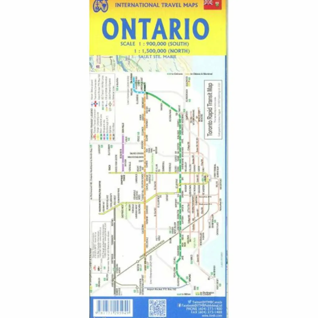 Straßenkarten|Straßenkarten*ONTARIO 1:900000 - Straßenkarte