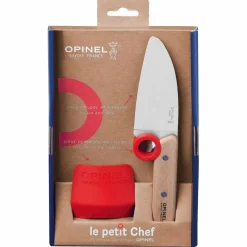Kinder Opinel Feststehende Messer|Outdoor-Zubehör Für Kinder*LE PETIT CHEF KINDER KÜCHEN-SET, 2-TEILIG - Feststehendes Messer